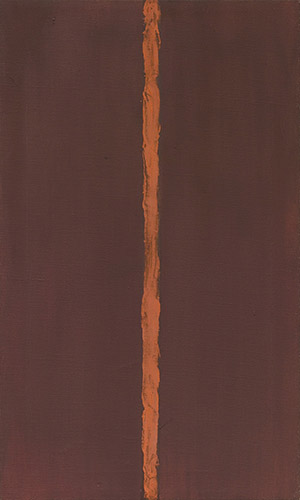 The Zipper Colors Of Barnett Newman Article On ArtWizard   Barnett Newman, Onement I, 1948 